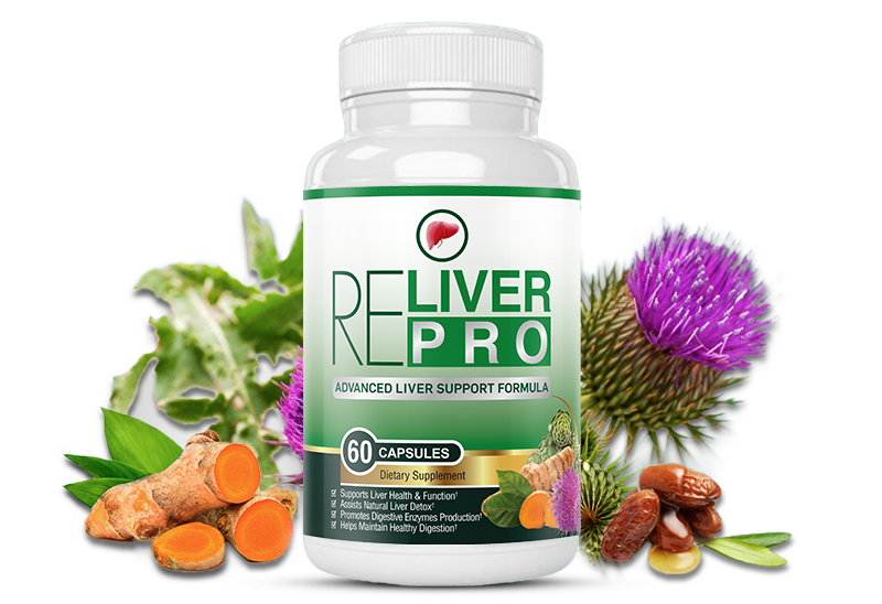 Reliver Pro 1Bottle with ingredeints